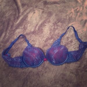 🍋Blue & Purple Bra in size 34C